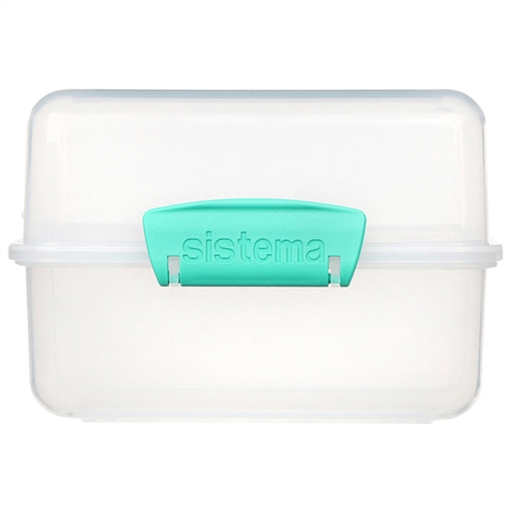 Køb Sistema To Go Lunch Cube Madkasse 1,4 L Minty Teal