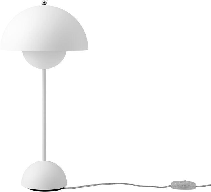 &Tradition Flowerpot VP3 Table Lamp Mat hvid