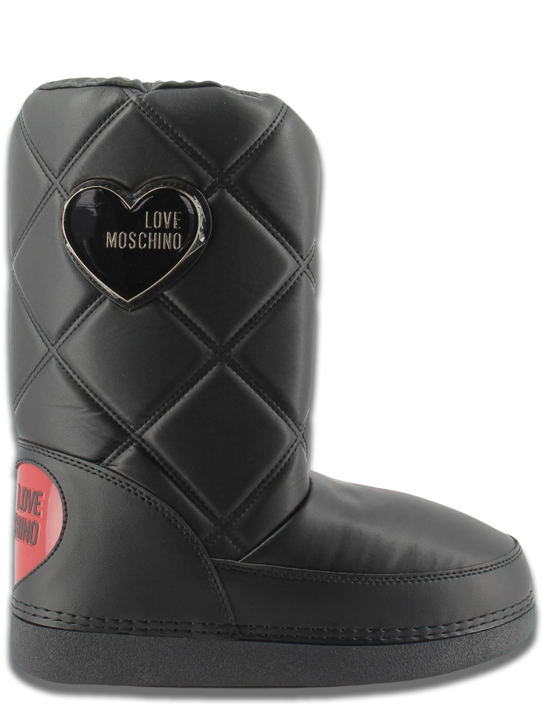 moschino love Bottes Femme Après-Ski Noir