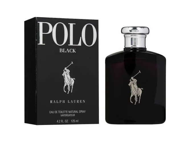 Ralph Lauren Polo Black Edt Spray - Mand - 125 ml