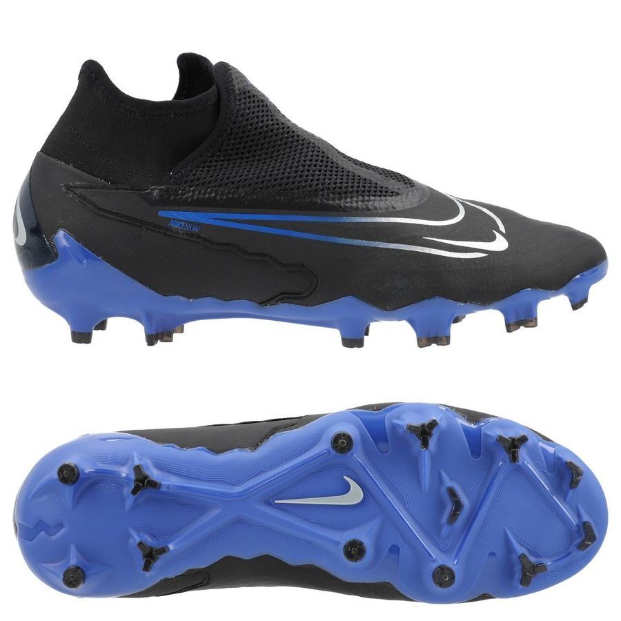 Nike Phantom GX Pro DF FG Shadow - Noir/Chrome/Bleu