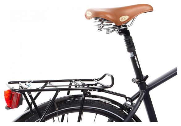 Vélo de Ville Bicyklet Léon Shimano Acera/Altus 8V 700 mm Noir Mat