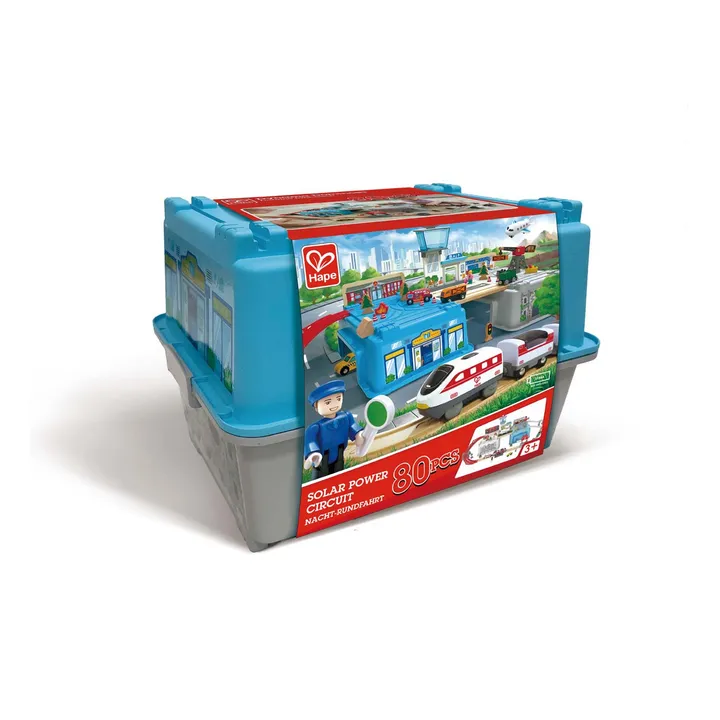 Hape Coffret de train de la ville 2 en 1