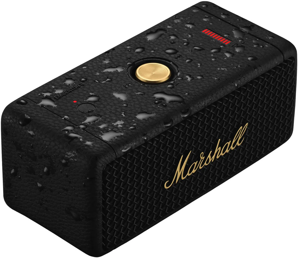 Marshall Emberton II Black and Brass Enceintes Bluetooth portables