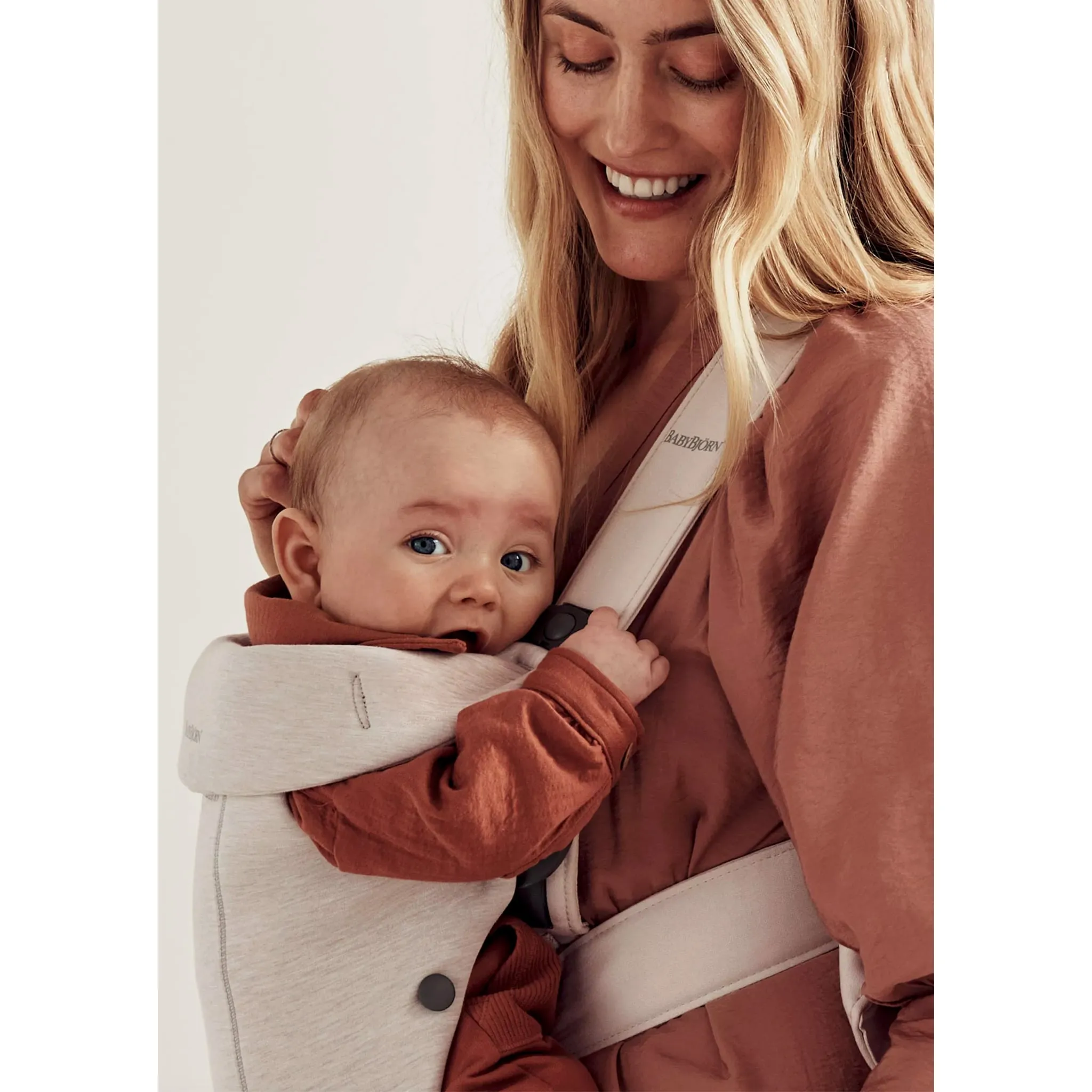 Babybjorn Porte-Bébé Mini 3D Jersey - Beige