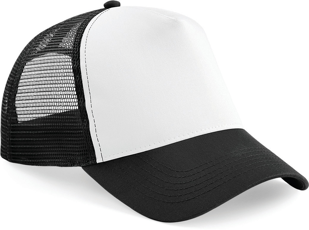 Beechfield B640 - Casquette Trucker Rétro Demi-Maille
