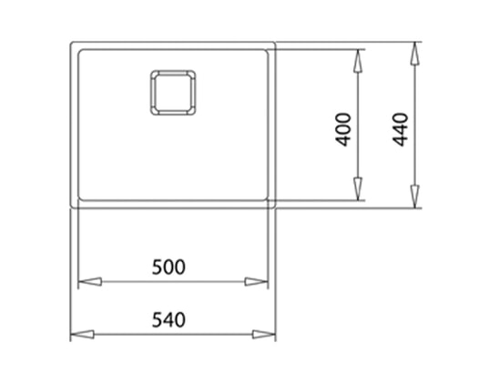 TEKA - Evier à encastrer FlexLinea RS15 Triple installation, 115000046
