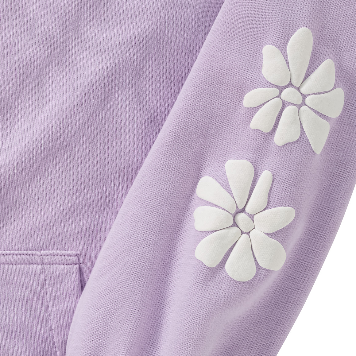 Beatwear Mädchen Sweatjacke mit Kapuze helllila