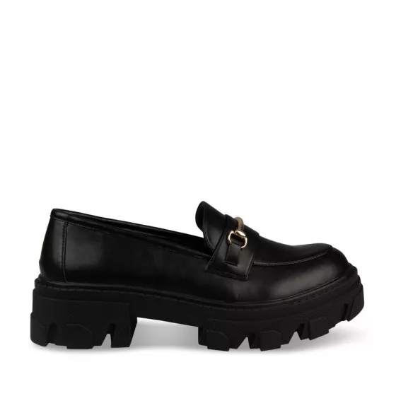 Mocassins NOIR VIA DONNA