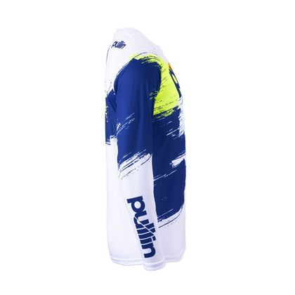 Maillot cross Pull-in TRASH KID - Bleu / Blanc