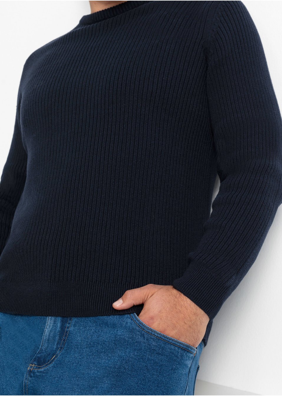Pull avec coton recyclé