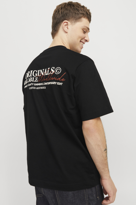 Jack & Jones zwarte heren t-shirt