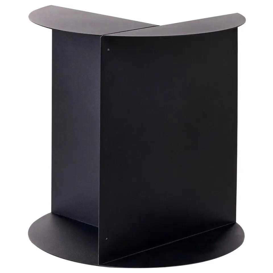 TAGGART - Bijzettafel - Zwart - IJzer