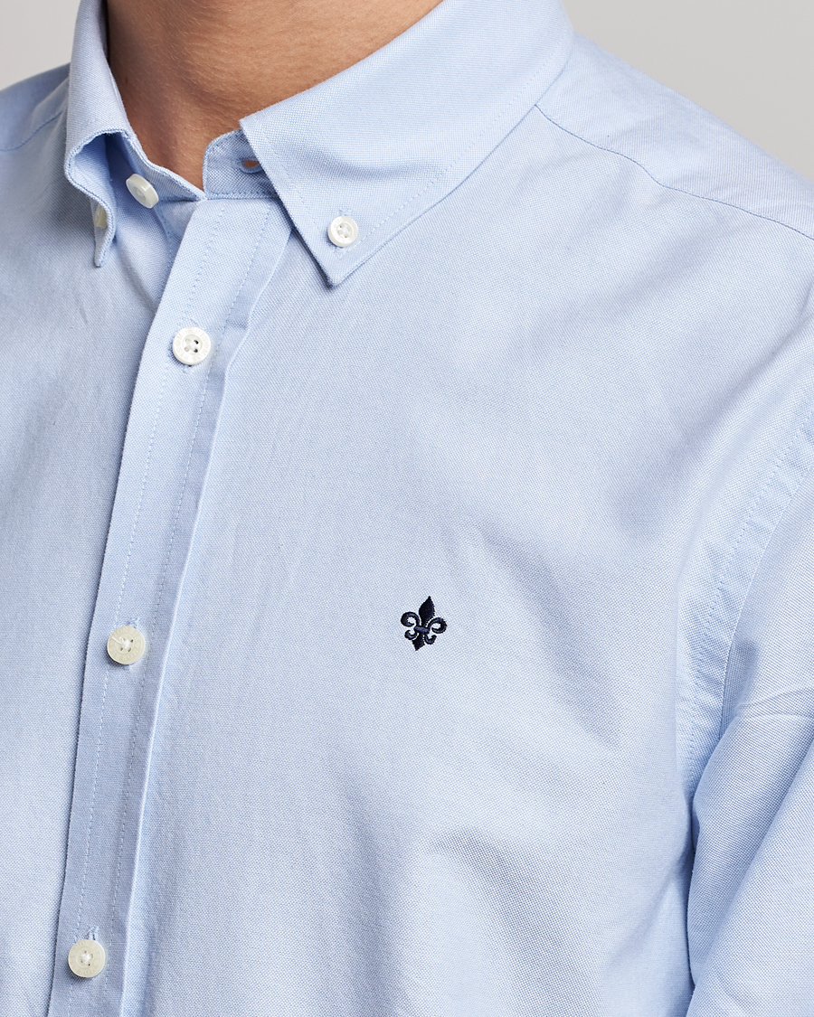 Morris Douglas Oxford Shirt Light Blue