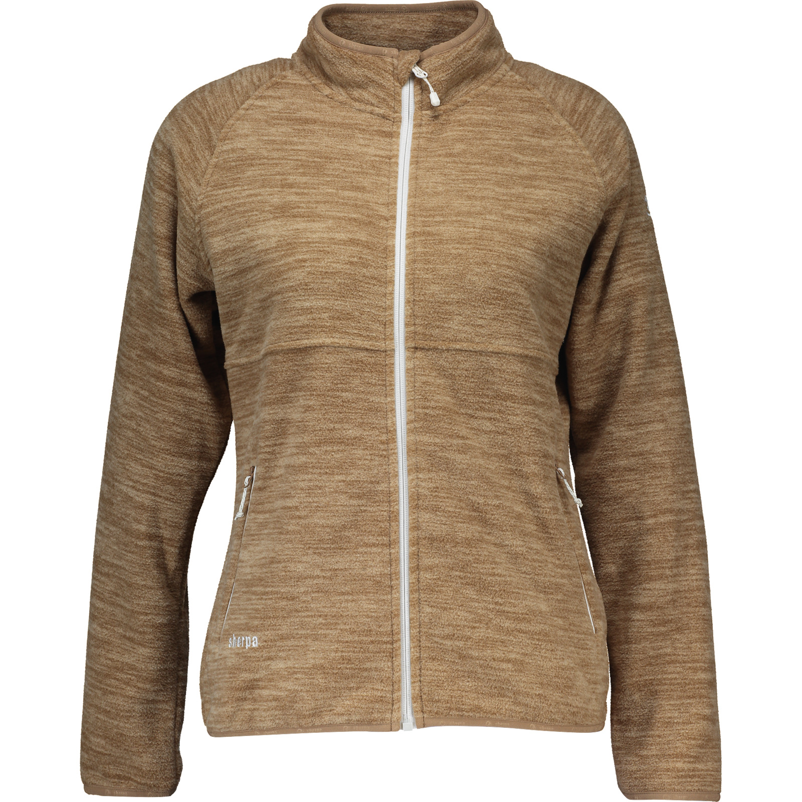 Sherpa Damen-Fleecejacke Rowa M, braun