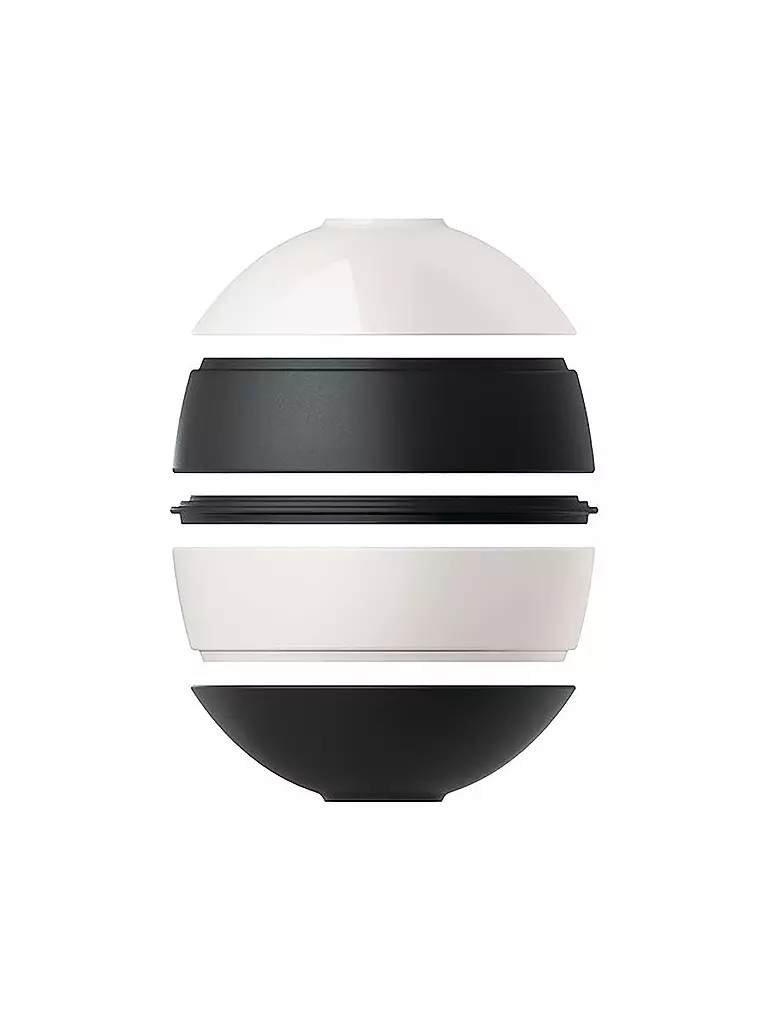 VILLEROY & BOCH La Petite Boule BLACK&WHITE ICONIC 5tlg schwarz