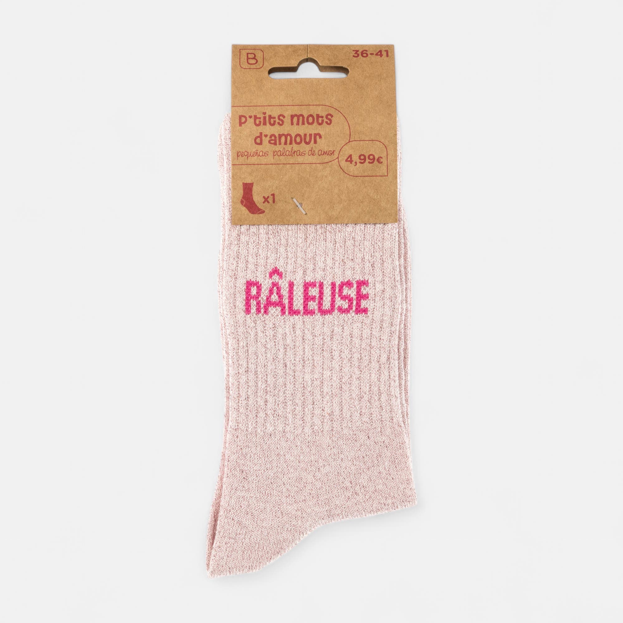 Chaussettes Femme rose