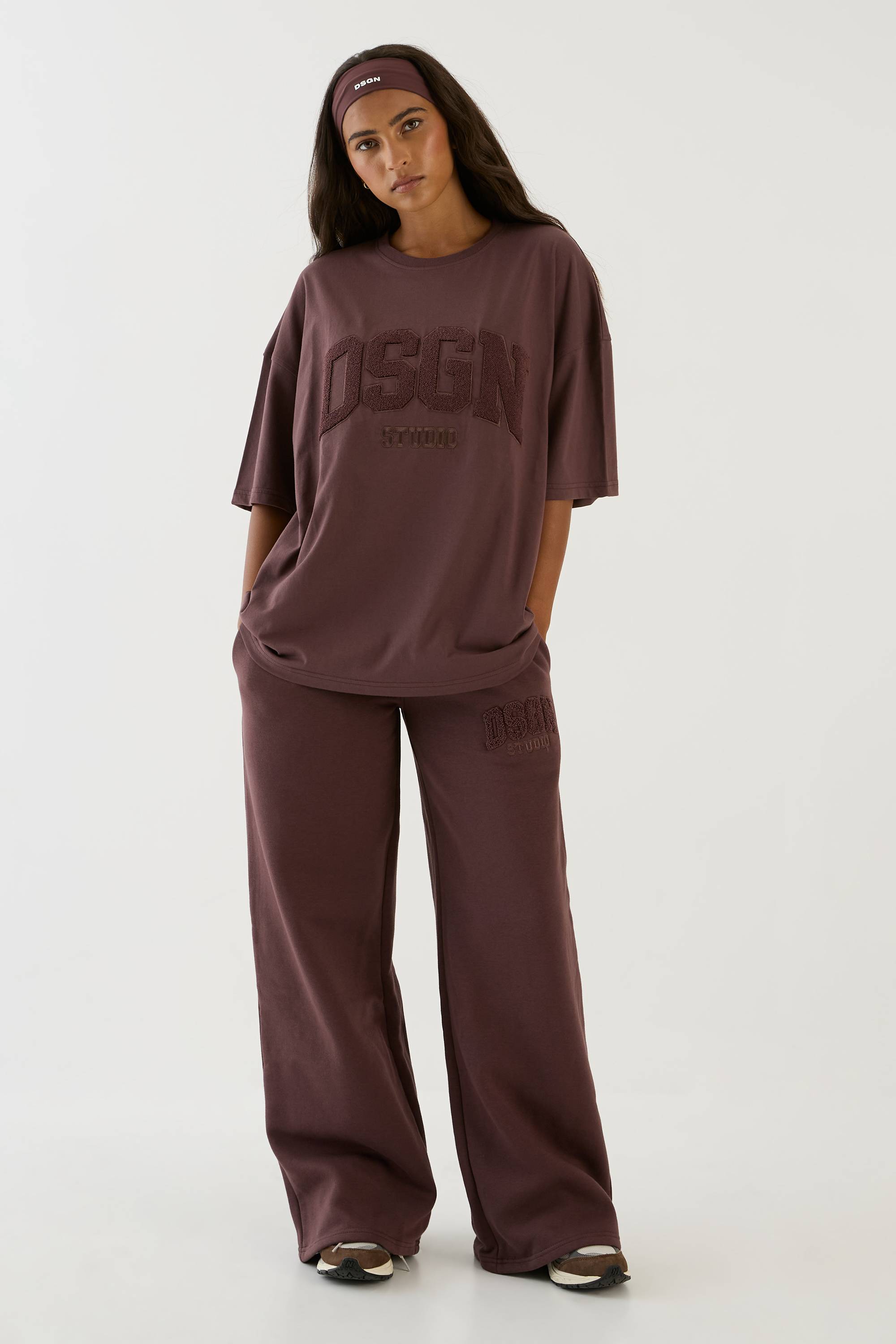 T-shirt Oversize Dsgn Studio Avec Appliqué En Éponge