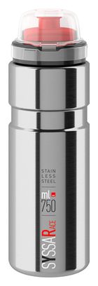 Bidon Elite Syssa Race 750 ml Acier