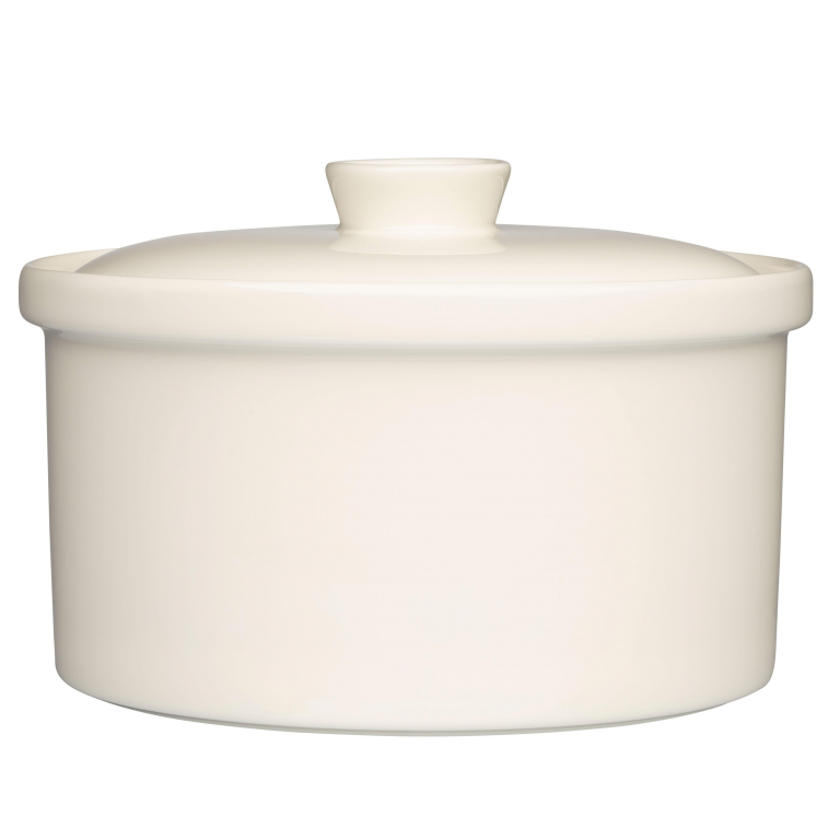 Iittala Teema ovenschaal met deksel Ø20.9 wit