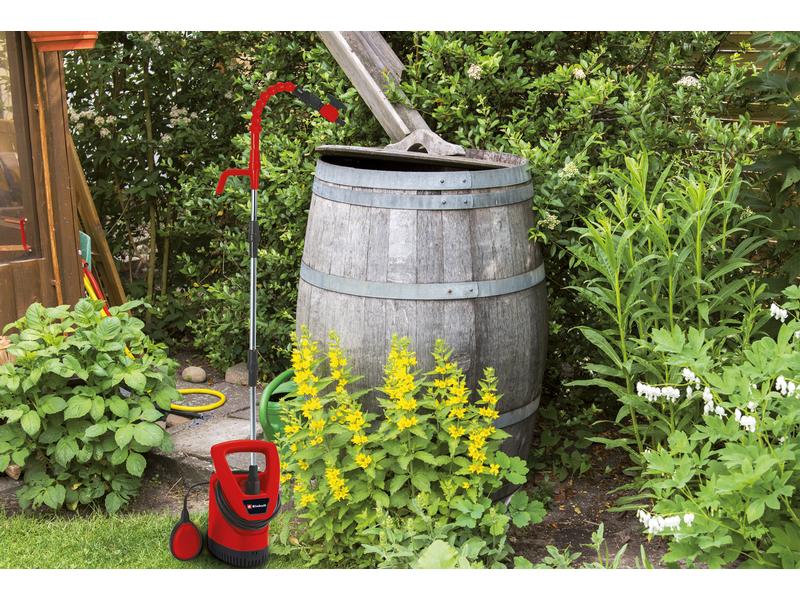 Einhell Regenfasspumpe GE-SP 3046 RB Wasserentnahme aus Regentonnen und Zisternen