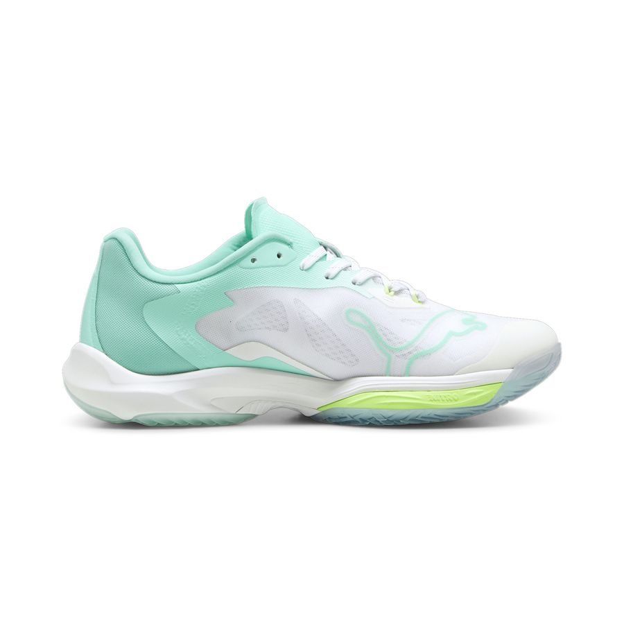 PUMA Chaussures d'entraînement Vantage Nitro W  - Blanc/Bleu/Fizzy Apple Femme