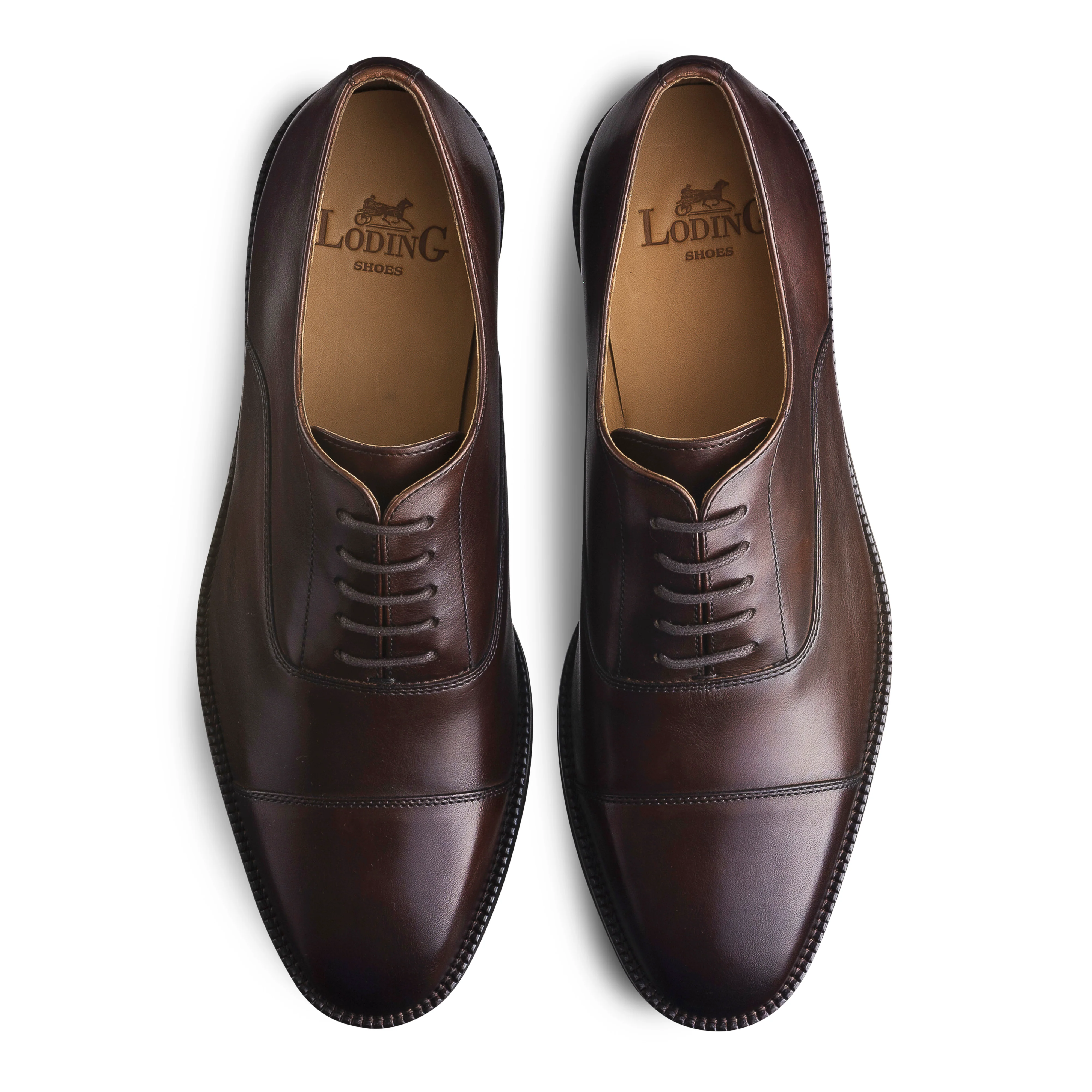 Richelieu marron semelle gomme Berga 303