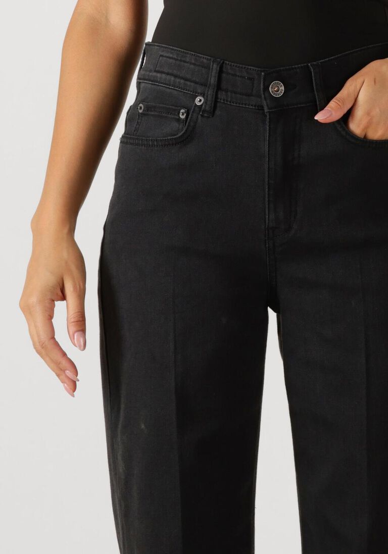 donkergrijze drykorn bootcut jeans retain