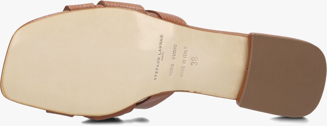 cognac stefano lauran slippers 24050