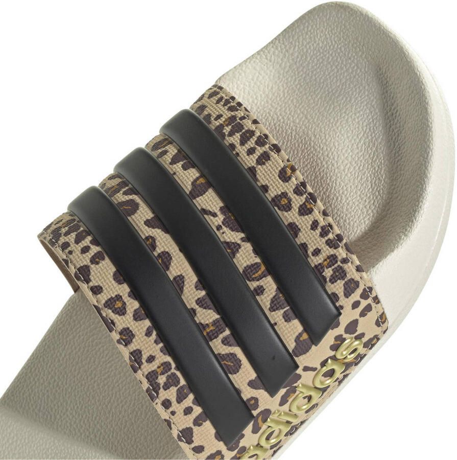 ADIDAS PERFORMANCE Muiltjes 'Adilette Shower' beige bruin goud zwart wit