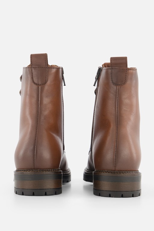 Linea Zeta Veterboots cognac Leer