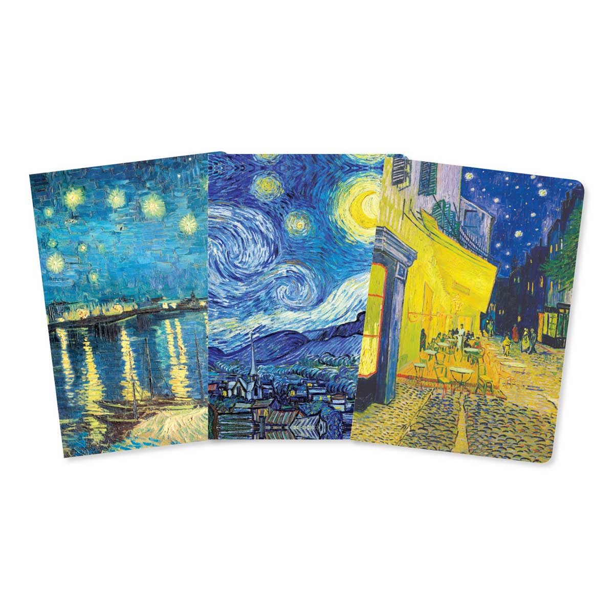 Vincent van Gogh Set of 3 Mini Notebooks - Mini Notebook Collections