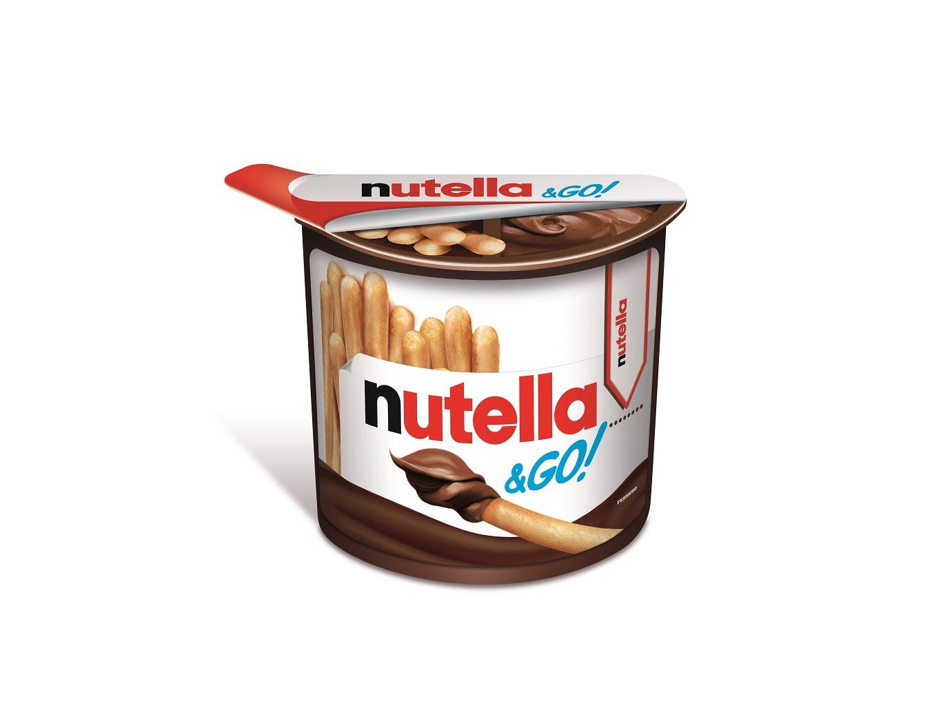 PALITOS COM CREME NUTELLA & GO CHOCOLATE 52 G