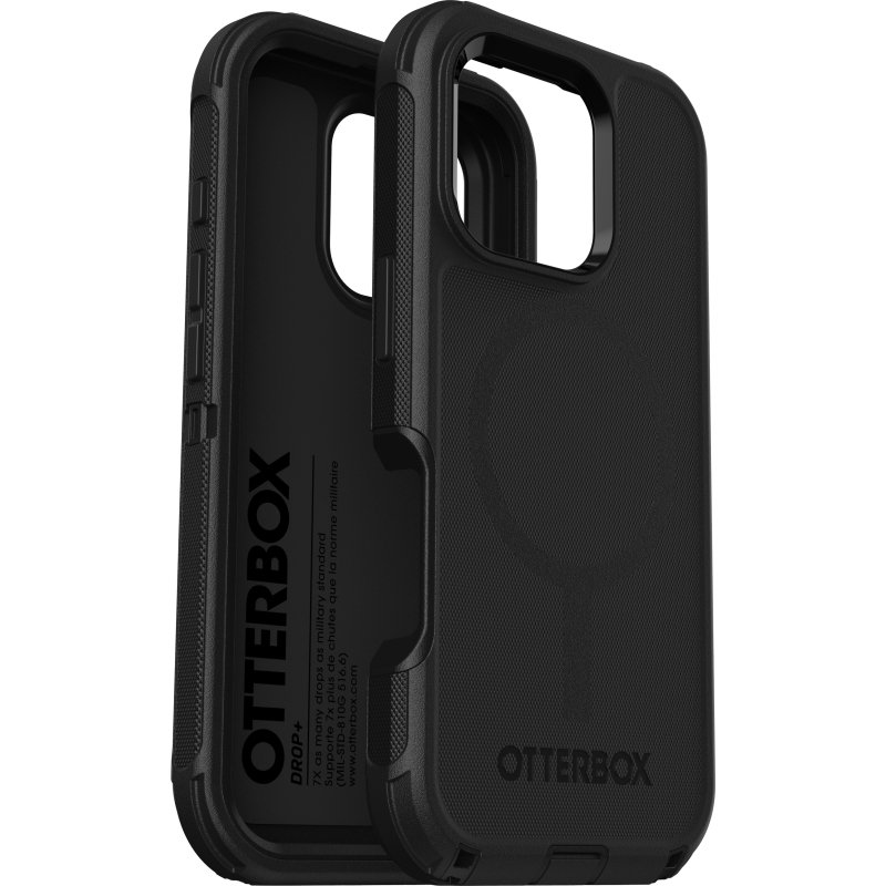 OtterBox Defender Series pour MagSafe pour iPhone 16 Pro, Noir