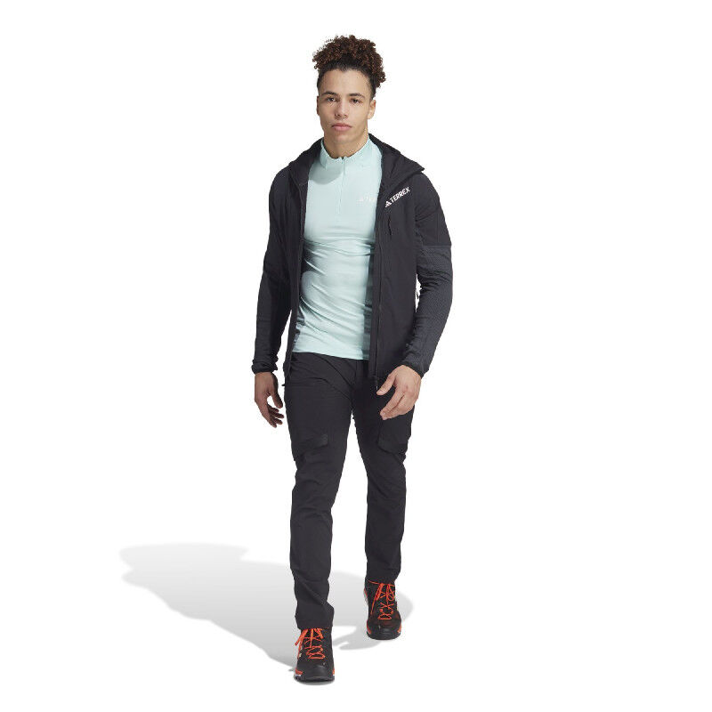 Terrex Fleece Wind Hooded Jacket - Polaire homme