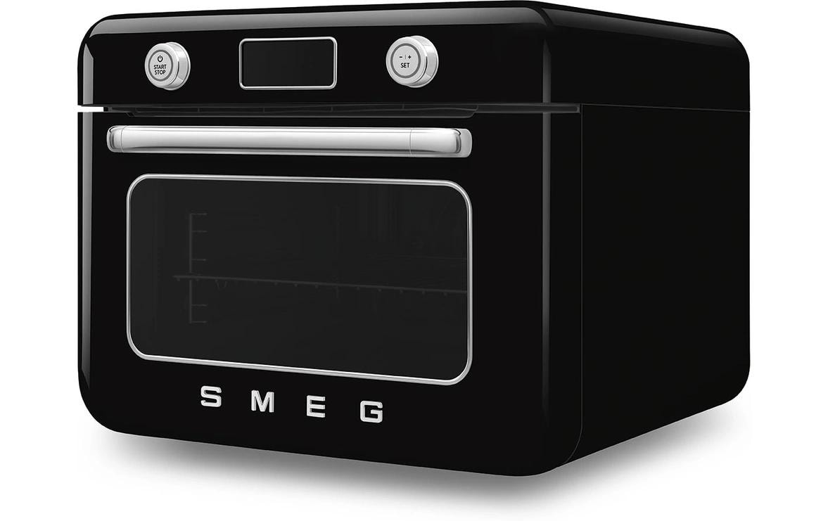 Dampfbackofen COF01 WhEU Schwarz<br>Kombi-Tisch-Backofen