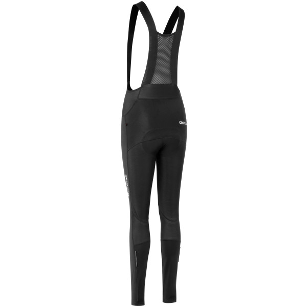 GripGrab PACR bibtights vandafvisende med pude sort dame