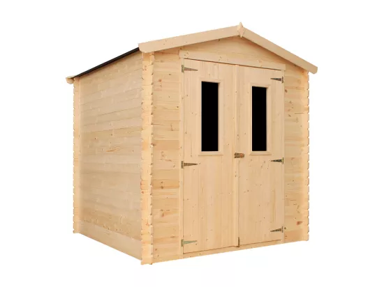 Abri de jardin en bois - I216xL206xH218 cm/ 3.53 m2 - TIMBELA M343C