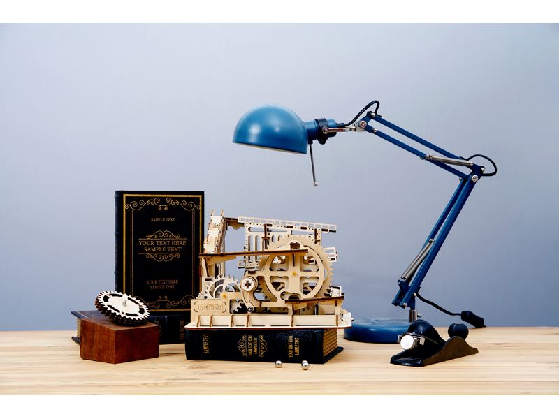 RoboTime Bausatz Marble Squad 3D-Puzzle aus lasergeschnittenen Holzteilen