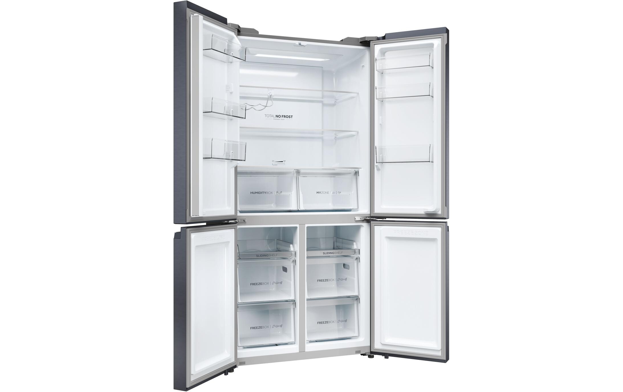 Foodcenter HCR5919ENMB Schwarz<br>Side by Side Kühlgerät