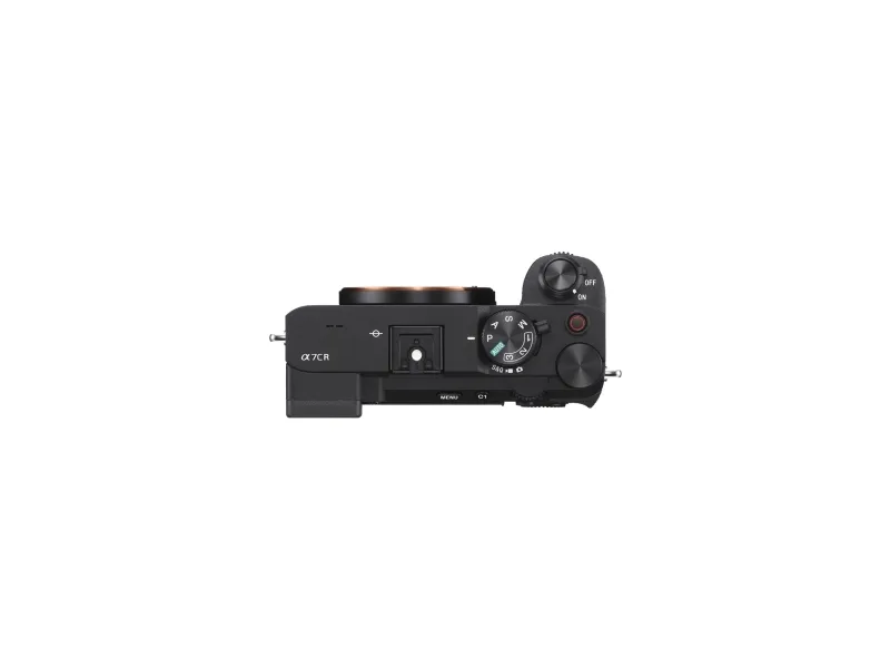Sony a7CR - Digitalkamera - spejlløst - 61.0 MP - Full Frame - 4K / 60 fps - kun kamerahus - Wi-Fi, Bluetooth - sort