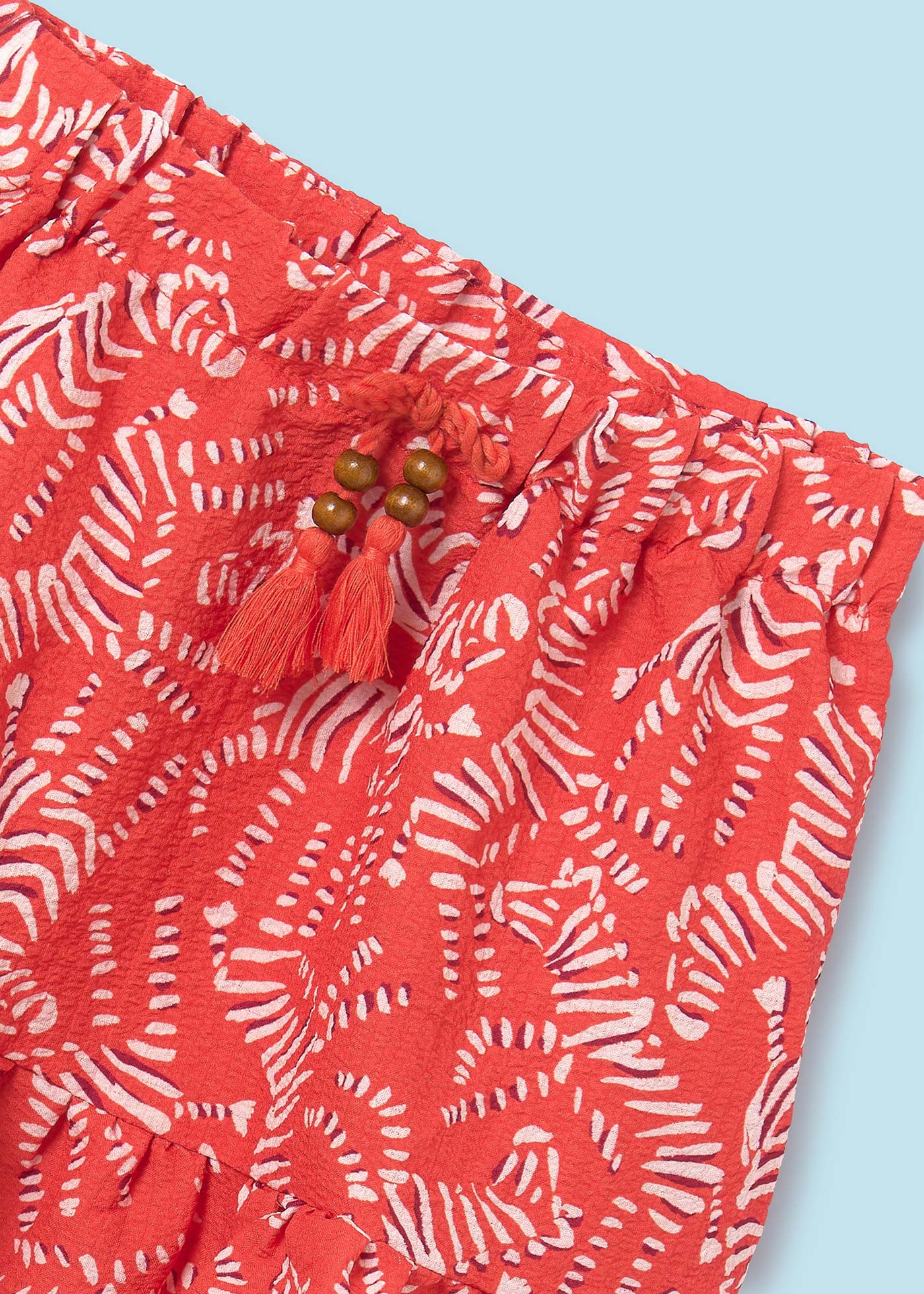 Conjunto de duas peças, blusa e saia, infantil