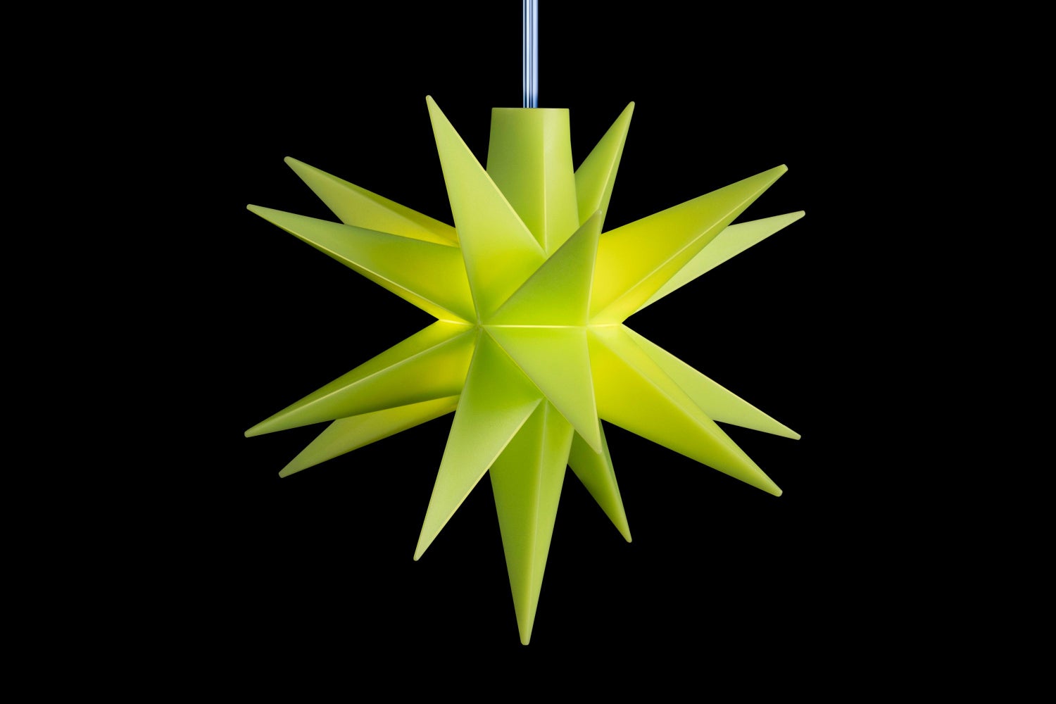 Sterntaler Decoratieve Ster | Kerstster Babyster | 18 Punten | 8cm | Binnen | LED | Werkt op batterijen | Met timer