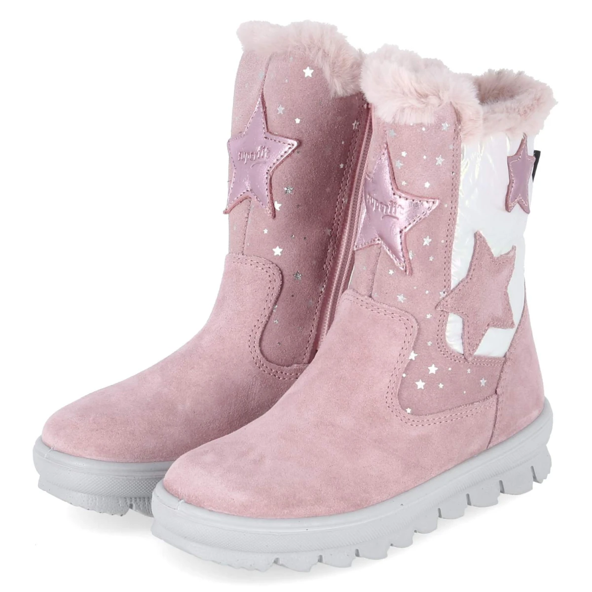 SuperfitWinterstiefel FLAVIA - ROSA/WEISS