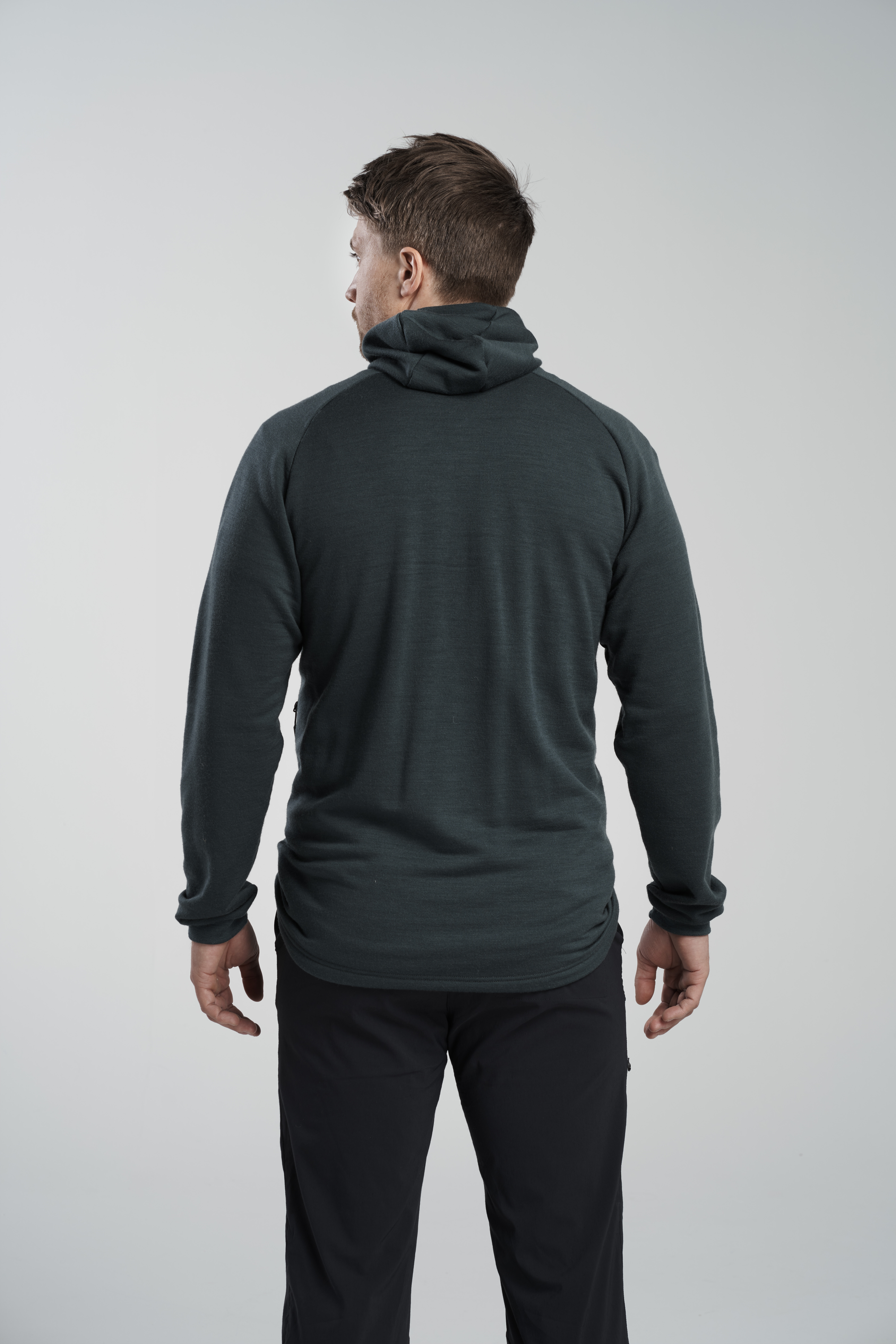 Nibba Merino Jacket Hood Herre Woods