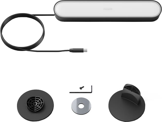 Philips Hue Play lysbar udvidelsessæt (sort)