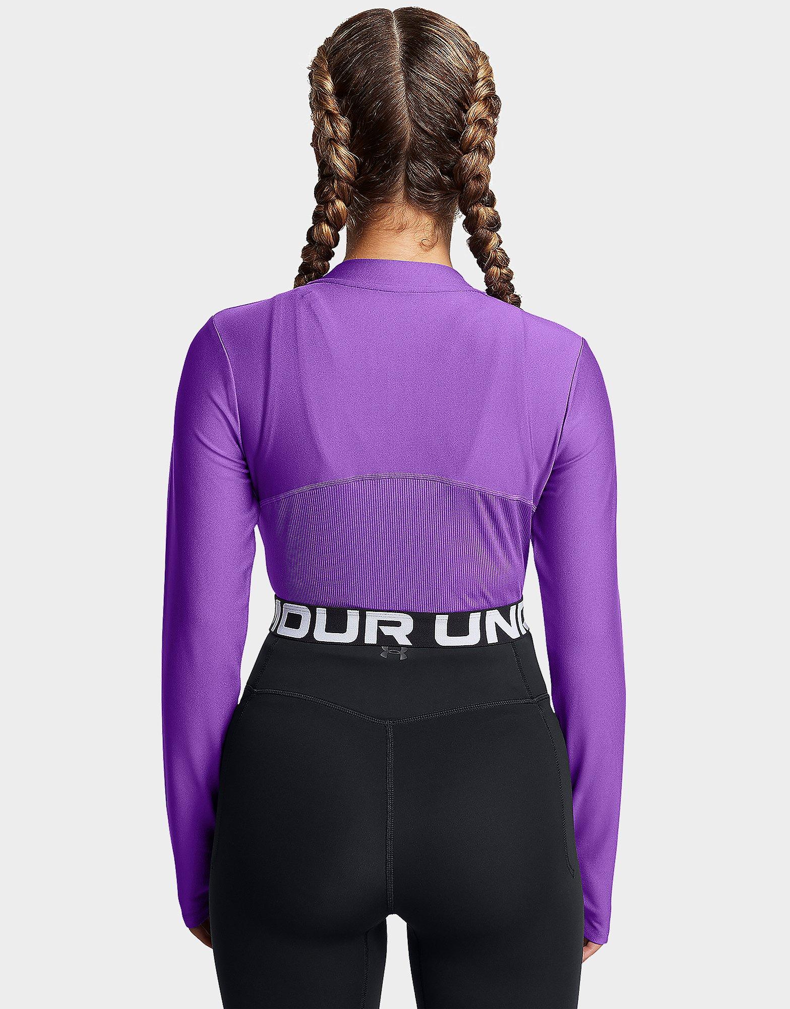 Under Armour Long-Sleeves HeatGear Rib 1/4 Zip LS