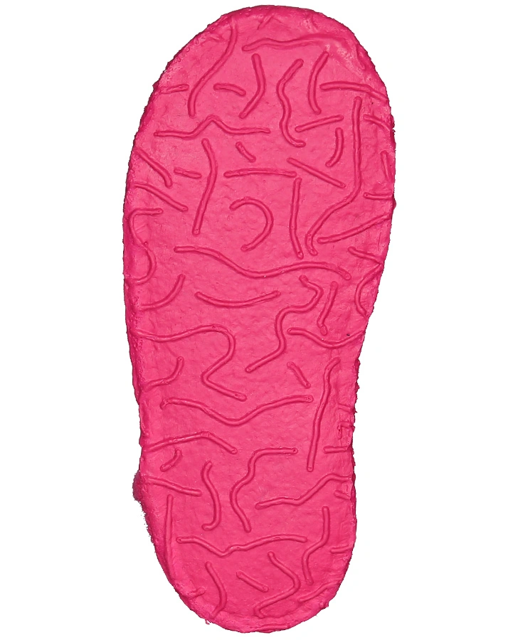 Schlupf-Hausschuhe UNICORN mit Glitzer in pink