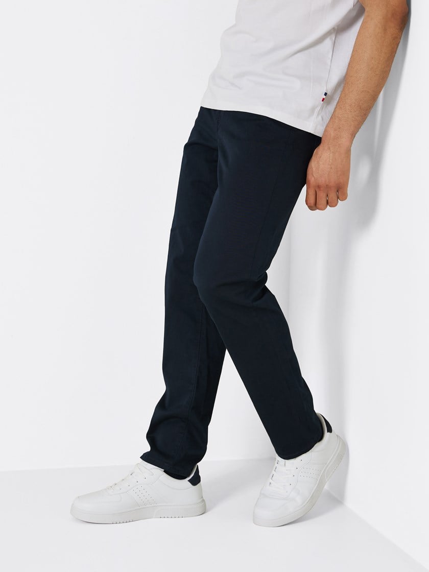 New Leroy 5-Pocket Twill Sky Captain