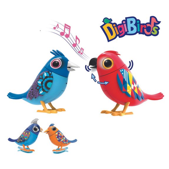 Digibirds - Deux Oiseaux Interactifs
